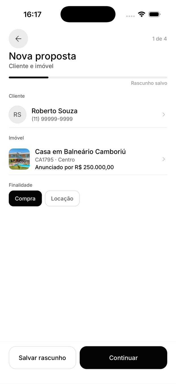 Nova proposta no aplicativo